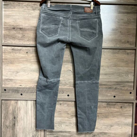 Driftwood Marilyn Black Denim Jeans Punk Rock Goth Knee Patch Women's 31 - Picture 2 of 11